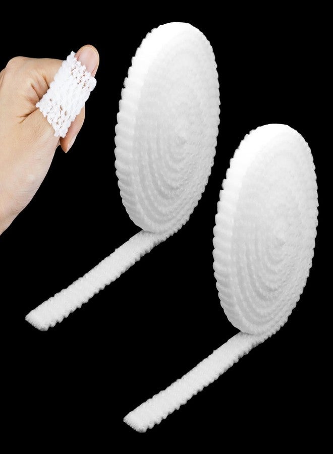 OXDFK 2 Rolls Tubular Bandage, 0.6 Inch Elastic Net Bandages, Wound Dressing Elastic Mesh Net, Tubular Gauze for Arm Wounds Without The Use of Adhesive Tape - Image 1
